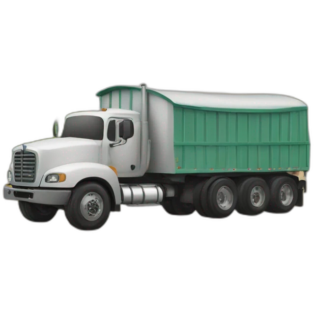 horse truck emoji