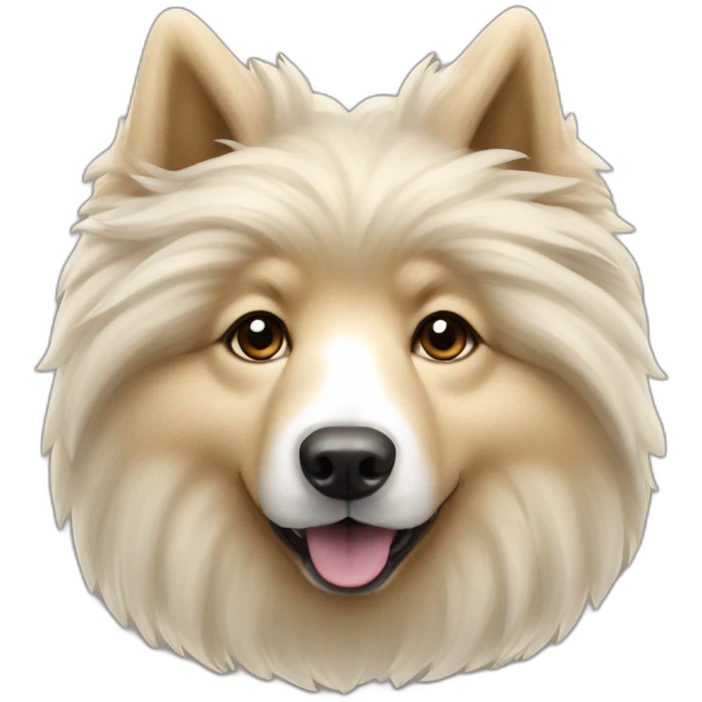 sand Iceland Sheepdog spitz emoji