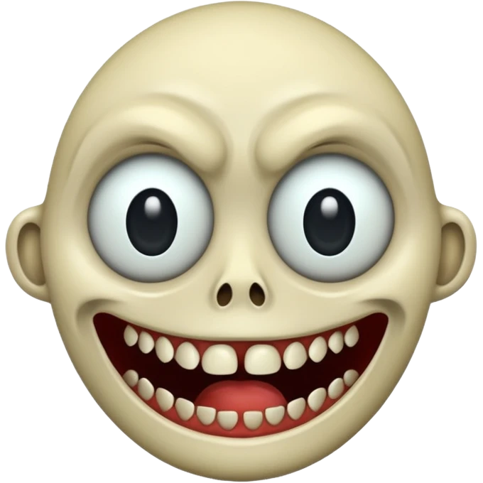 Cursed horror morbid macabre terrifying terrific incredible epic wow face emoji