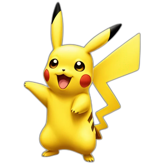 pikachu sur dracaufeu emoji