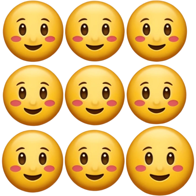 チーズボール2個　チーズが飛び出す　可愛いスマイル emoji