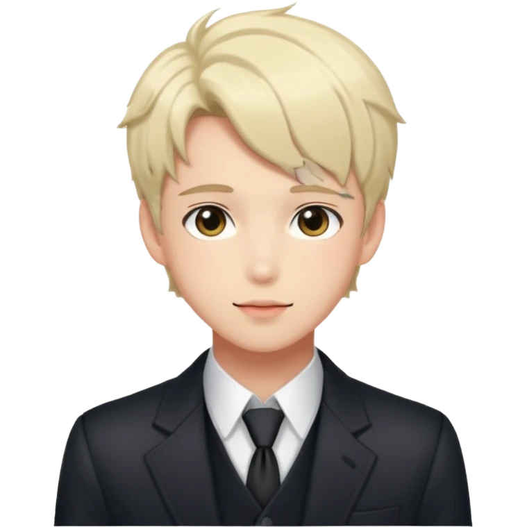 Shiny Blushing Cute Sexy Handsome Shoujo Anime Guy Boy Man Gentleman Trending Style Cottagecore  emoji