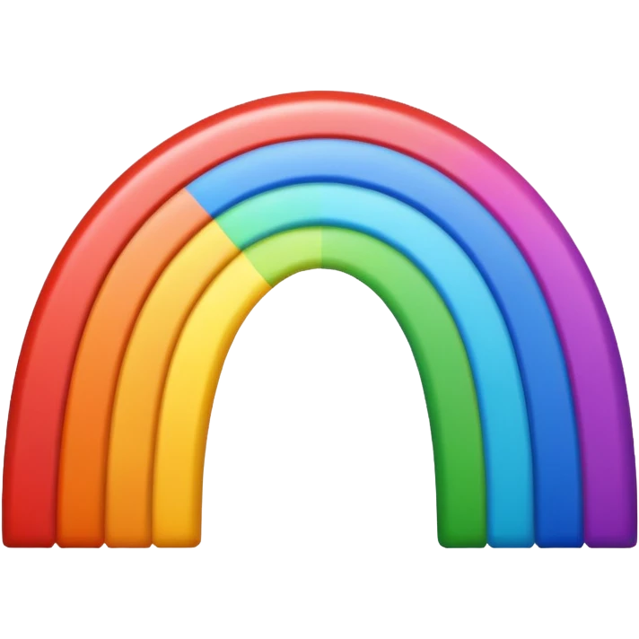 A rainbow ࿕ emoji