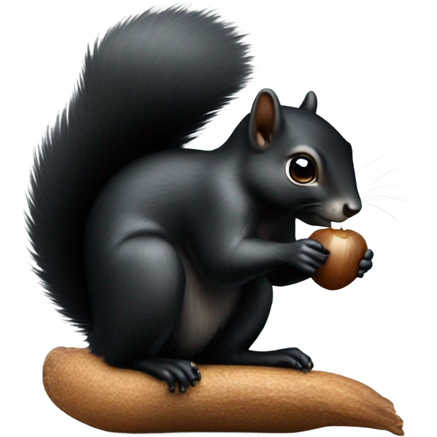 Black Squirrel  emoji