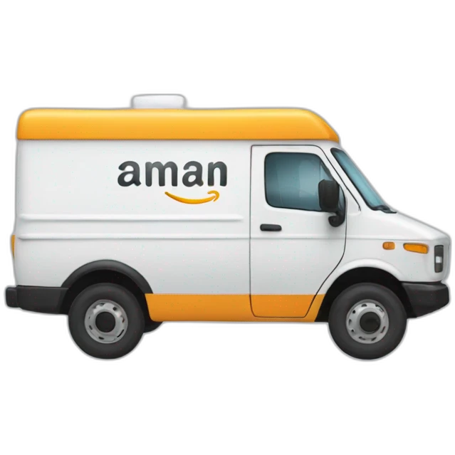 Amazon prime delivery van emoji