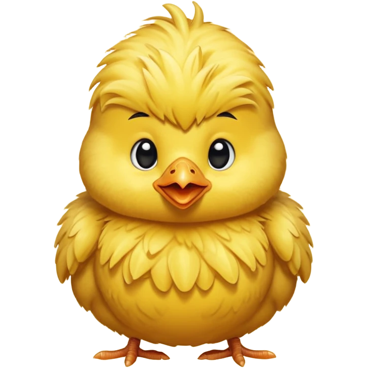 Baby chicken emoji