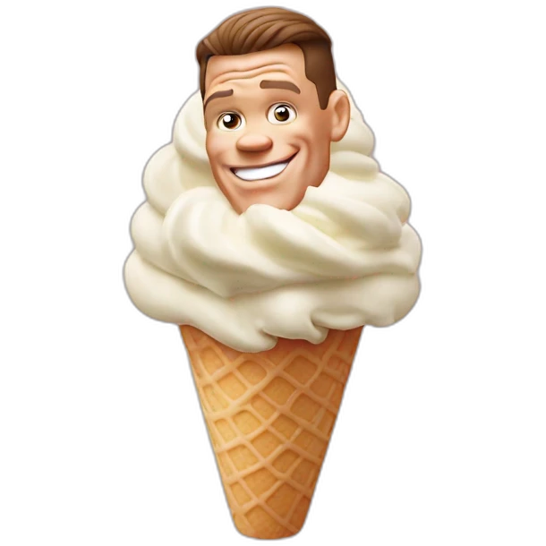 John Cena ice cream emoji