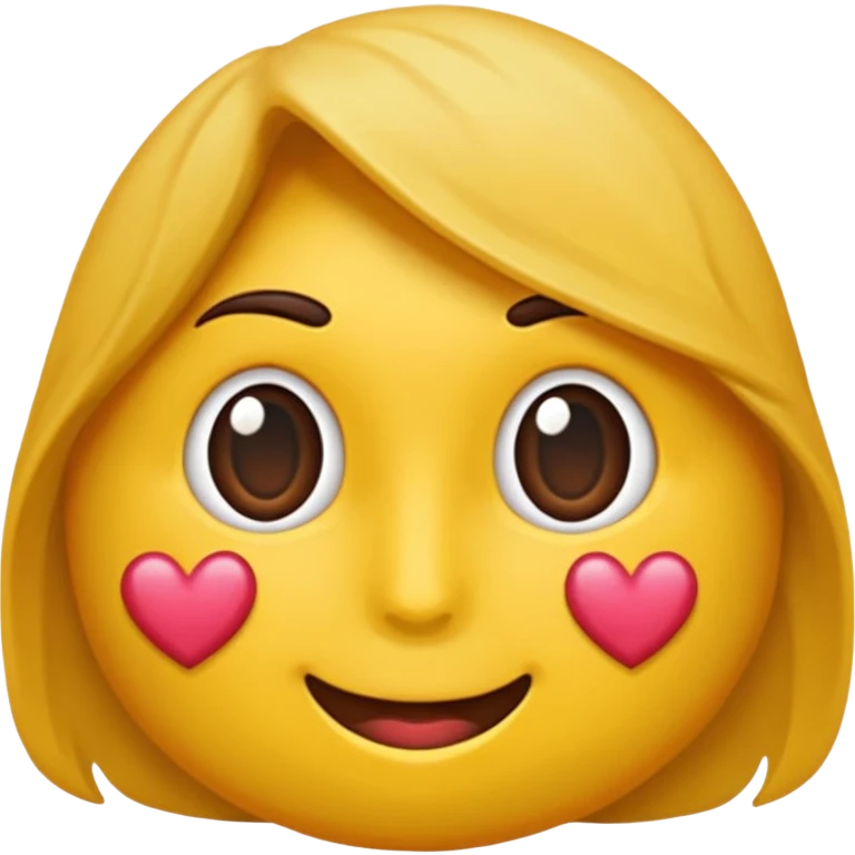 эклер с розовой помадкой и посыпкой emoji