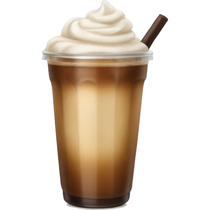 Ice coffee  emoji