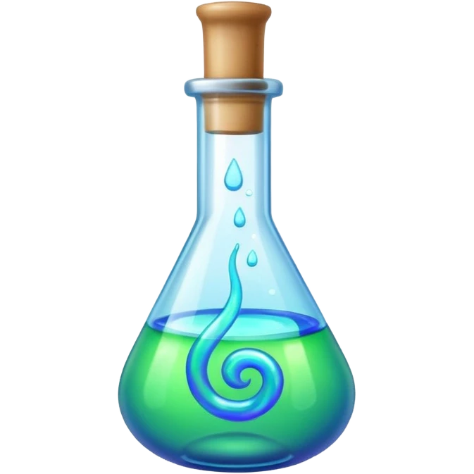 Potion – Glass vial filled  emoji