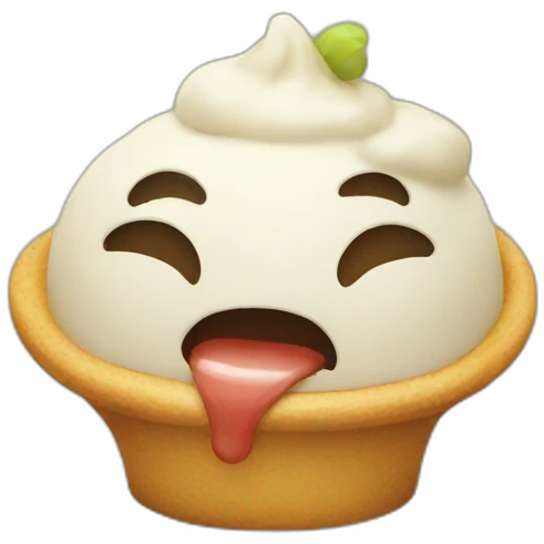to eat emoji