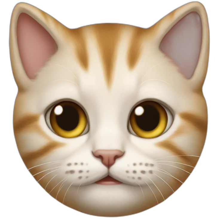 kitten wearing jim carrey mask emoji