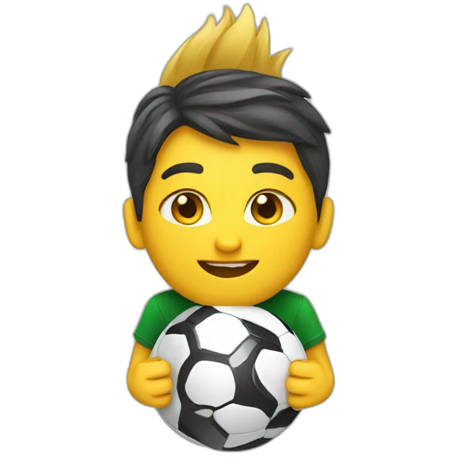 soccer fan emoji