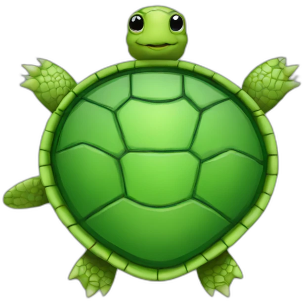 turtle　Mirror emoji