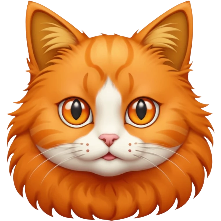 A cat with a star eyes emoji