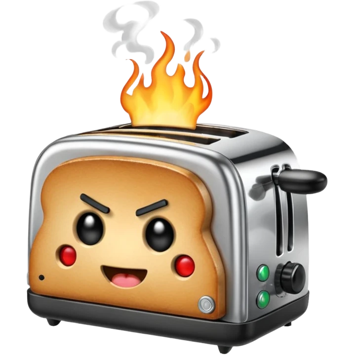 An Angry Toaster emoji