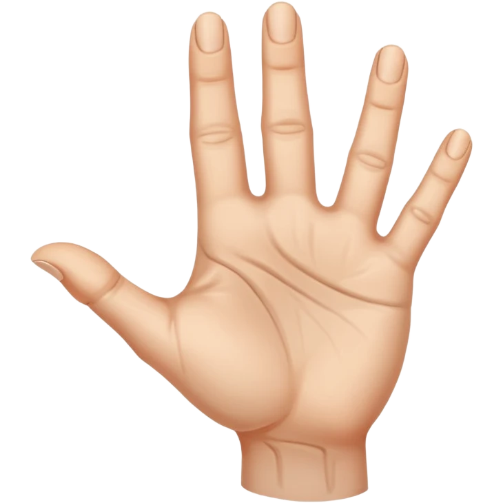 hand pointing forward emoji