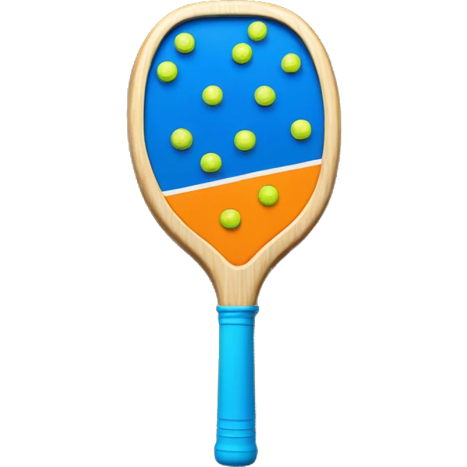Pickleball paddle emoji