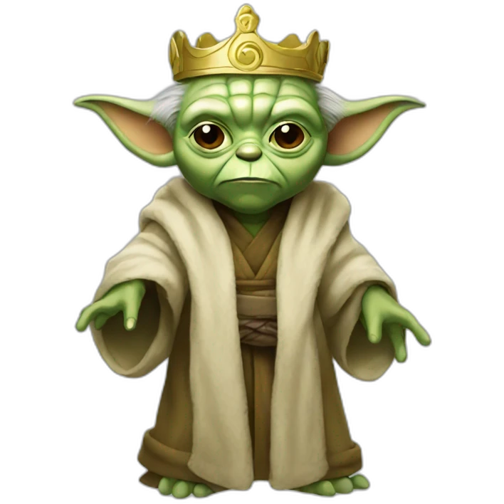 King Yoda emoji