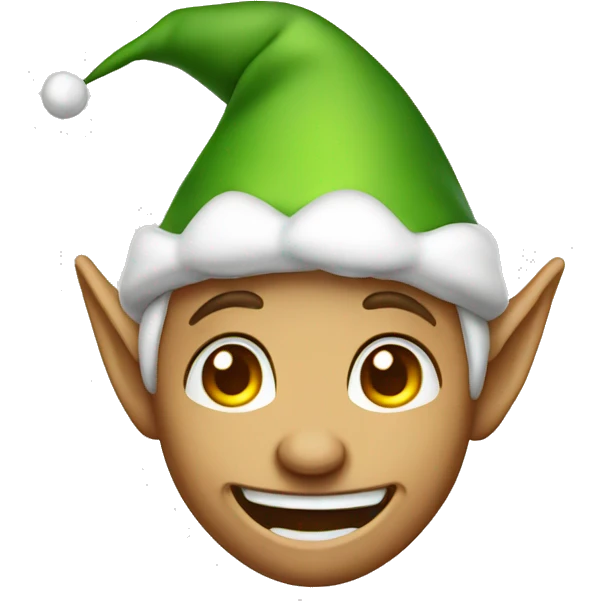 Laughing elf with tears emoji