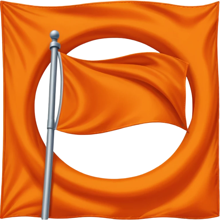 Orange flag emoji