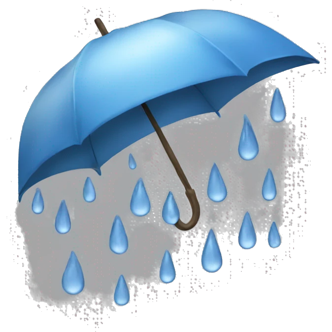 Rain emoji