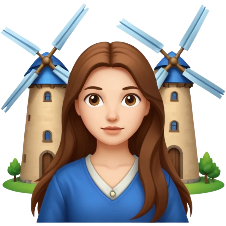women with Windmills emoji