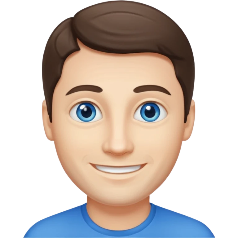 Grigori Aleksandrov with blue eyes emoji