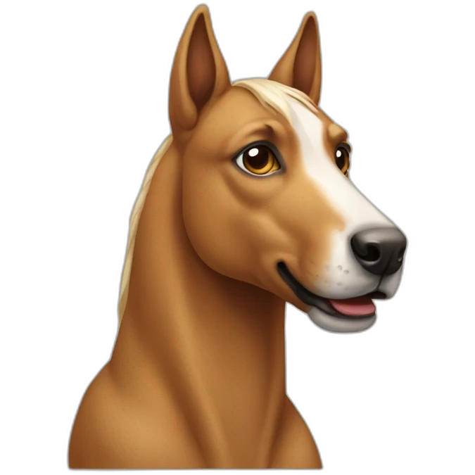 dog horse emoji