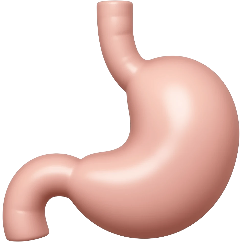 tubo dell'esofagoorgano 3D emoji