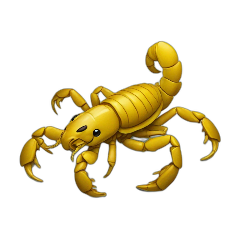 Scorpion sur grenouille emoji