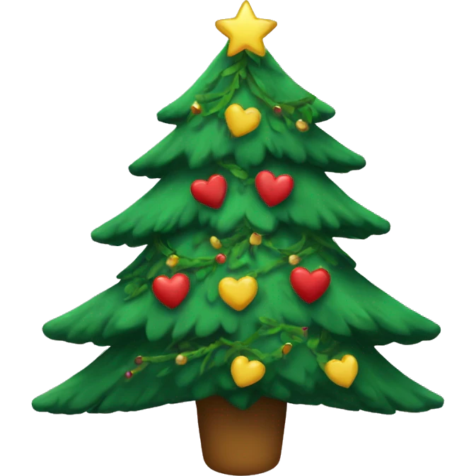 Christmas Tree Heart emoji