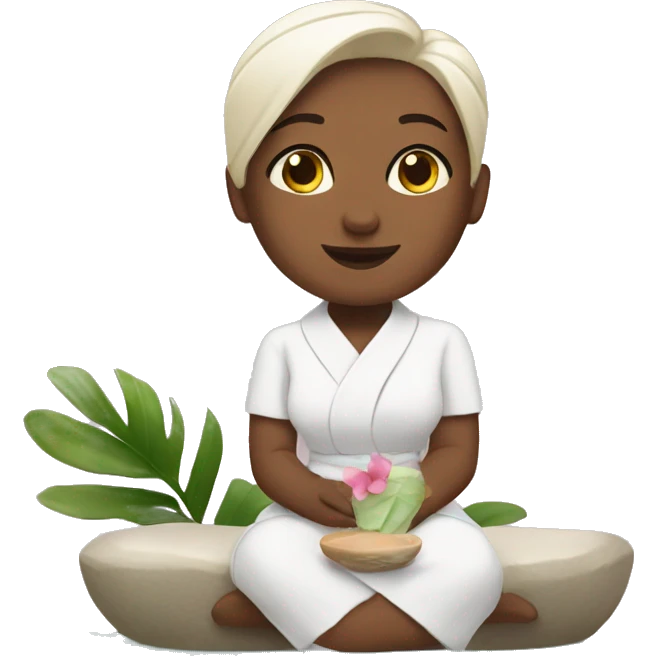 Spa day emoji