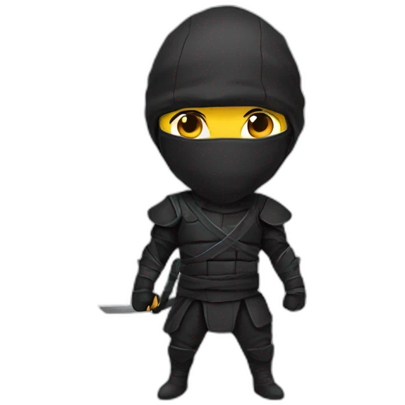 futuristic ninja emoji