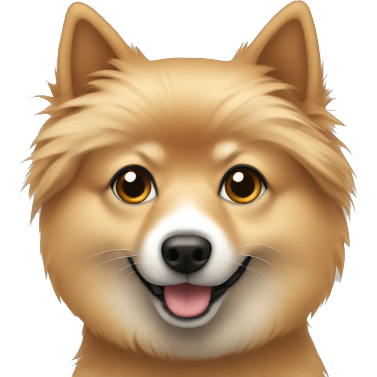 Spitz with brows emoji