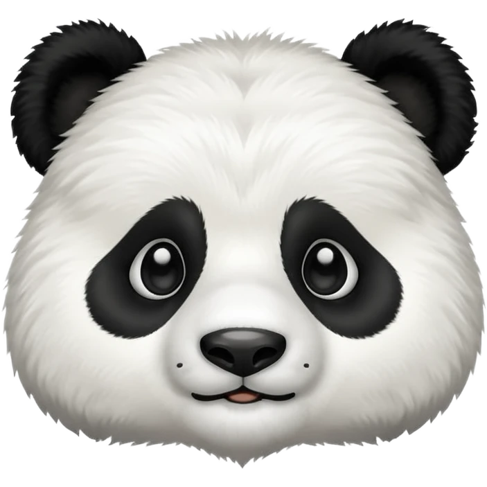 tête panda emoji