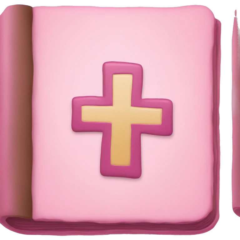 soft pink bible emoji