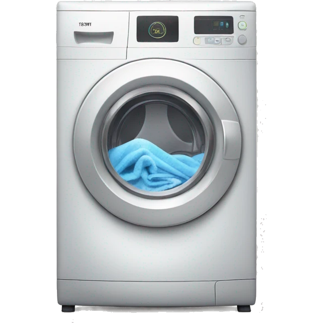 Washing machine sustainable emoji