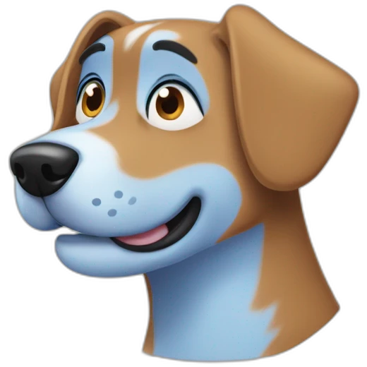 Bluey dog emoji
