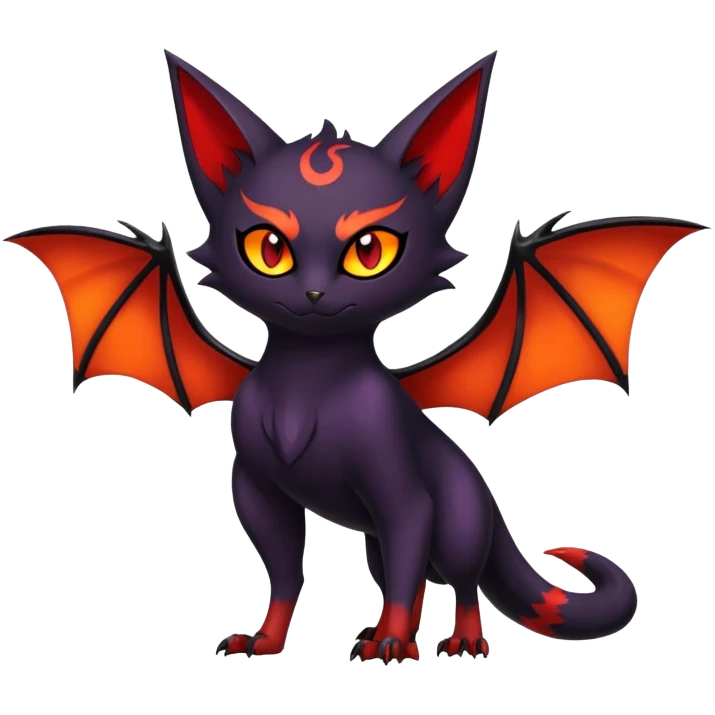 Noibat-Litten-Fakémon-hybrid-creature (full body)  emoji