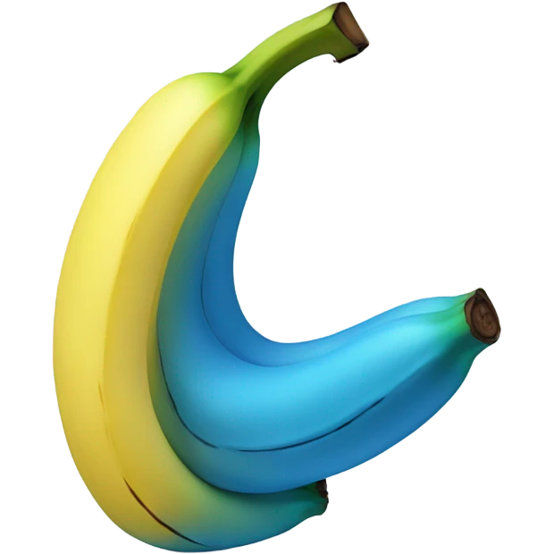 blue banana emoji