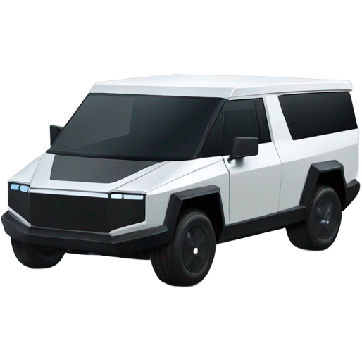 Tesla Cybertruck emoji