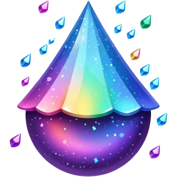 Glitter fatal touch emoji