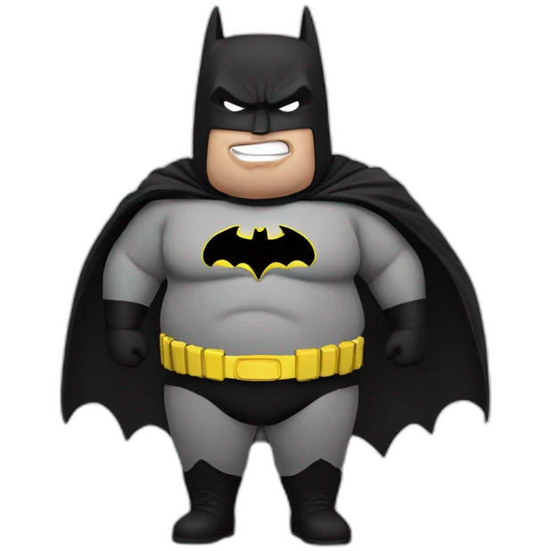 fat batman emoji