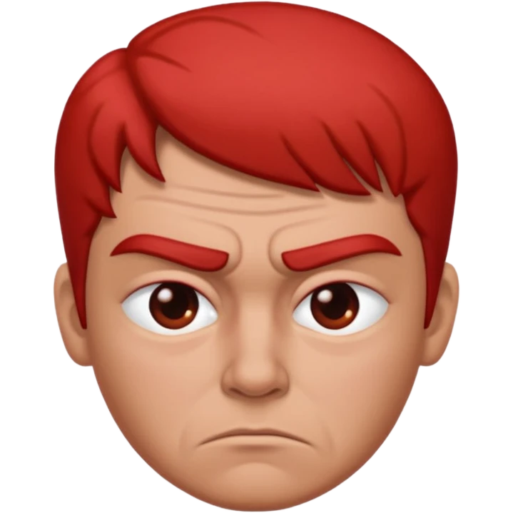 ters yüz öfke  emoji