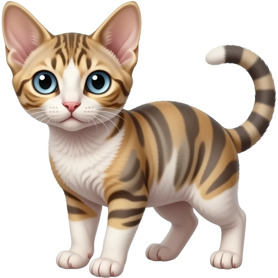 Bambino-Scottish-Fold-Devon-Rex-Munchkin-Hybrid emoji