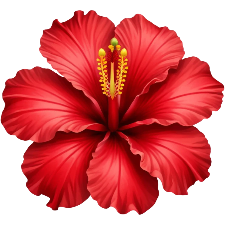 Hibiscus flower emoji
