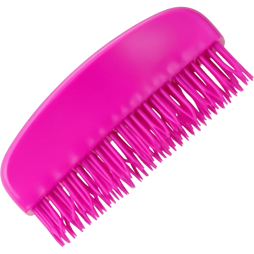Свело розовая расческа тангл тизер emoji