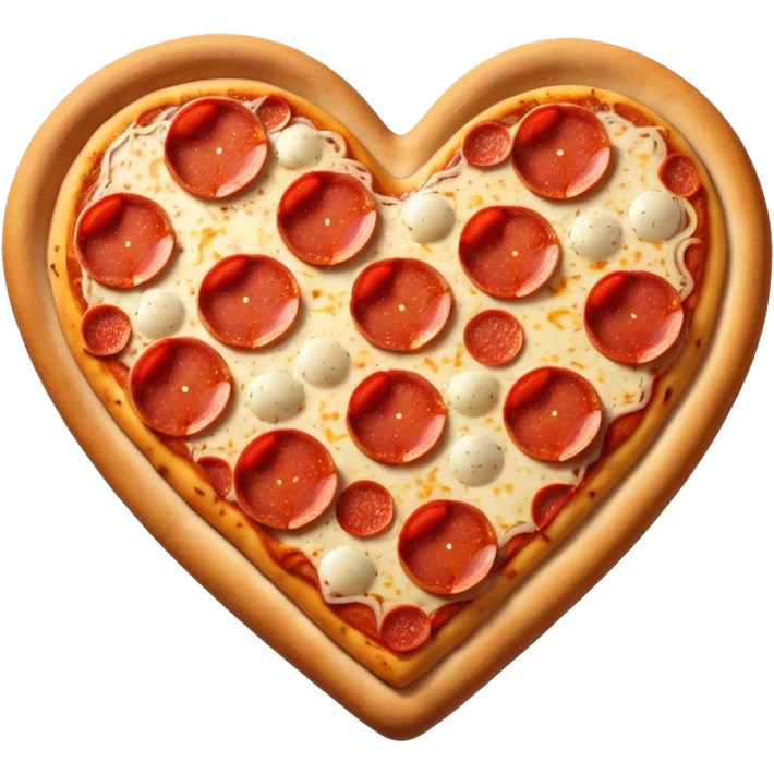 pizza heart emoji emoji