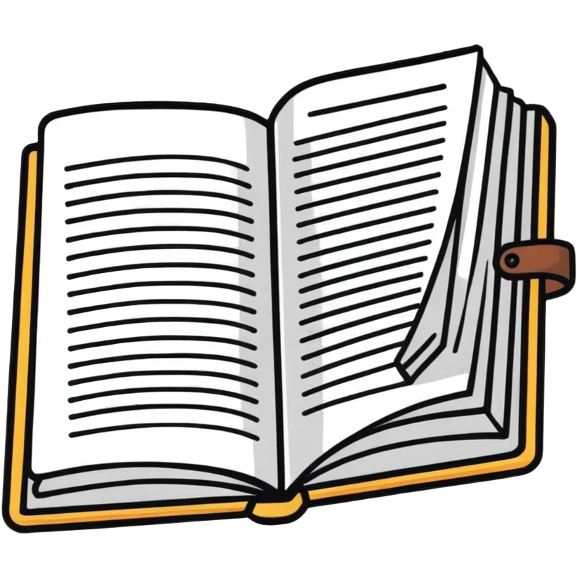 open dictionary with visible text emoji